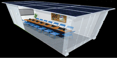 OFF-GRID CONTAINERISED CLASSROOM